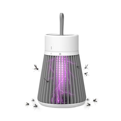 Electric Mosquito Lamp Portable Mosquitoes Trap With Uv Ray And Electric
