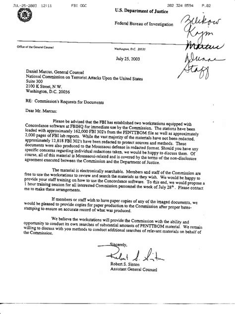 Total annihilation main unit definition specification was created by cavedog entertainment. FBI Letter to 9/11 Commission about Access to Bureau's Files | Federal Bureau Of Investigation ...