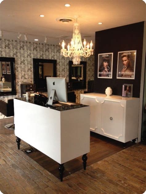 Reception Desk Ideas For Salon Pivotal E Zine Portrait Gallery