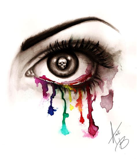 Andrea Benge Artwork Beautiful Eye Of Death By Andrea Benge Inspired