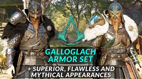 Assassin S Creed Valhalla Galloglach Armor Set YouTube