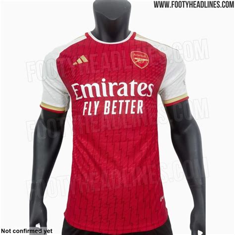 Leaked Arsenal 202324 Home Kit Pictures
