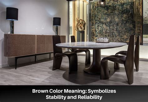 Brown Color Meaning Symbolizes Stability And Reliability