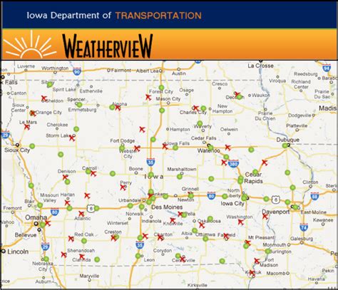 Map Of Iowa Highways Download Them And Print