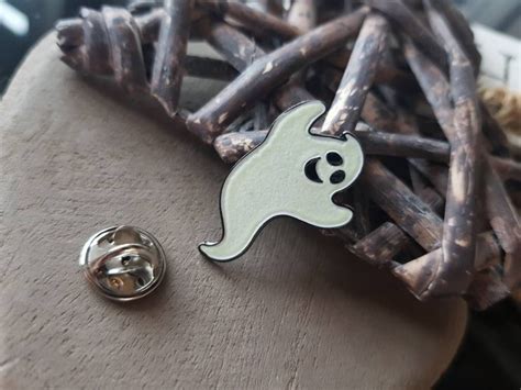 Ghost Pin Badge Ghost Pin In The Uk Halloween In The Uk Etsy