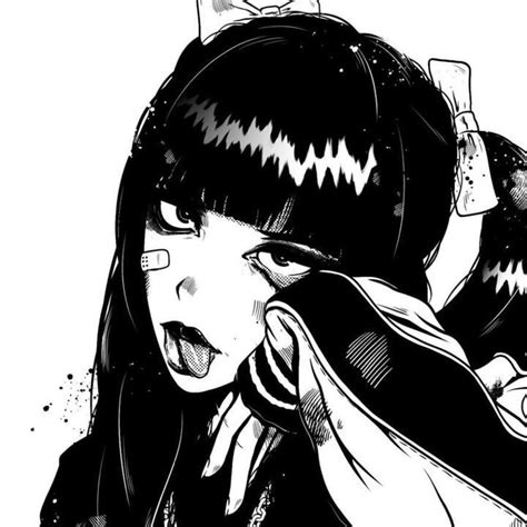 Goth Girl In 2020 Gothic Anime Dark Anime Japanese Horror