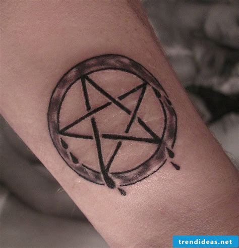 Https://tommynaija.com/tattoo/cool Pentagram Tattoo Design