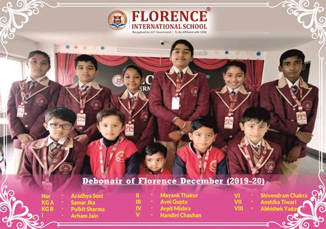 Debonair Of Florence Florence International School
