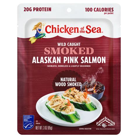 Save On Chicken Of The Sea Premium Alaskan Smoked Salmon Pouch Pink Wild Caught Order Online