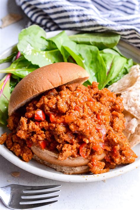 Slow Cooker Turkey Sloppy Joes Real Food Whole Life