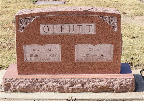 Rev Emory Martin Offutt 1886 1951 Find A Grave Memorial