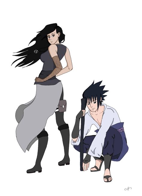 Rukia And Sasuke By Izombie Sama On Deviantart