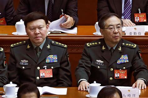 Former Leading Chinese General Fang Suspected Of Bribery The Seattle Times