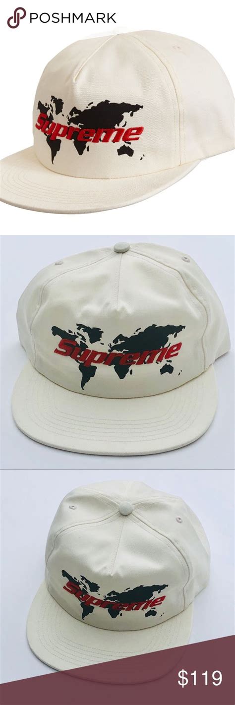 Supreme 5 Panel World Hat Ss19 Supreme Accessories Hats Clothes Design