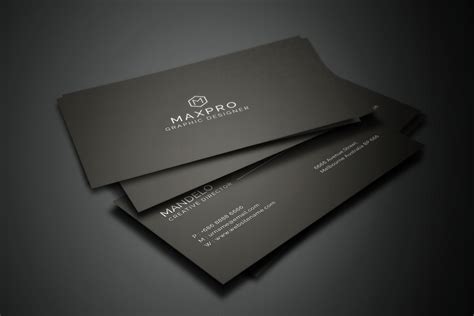 Bizcard's premium business card uses extremely fine quality paper in 16pt that has a great weight and thickness without becoming bulky. Premium Creative Business Card Design - Graphic Yard ...