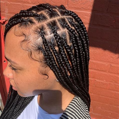 Jumbo Medium Knotless Box Braids