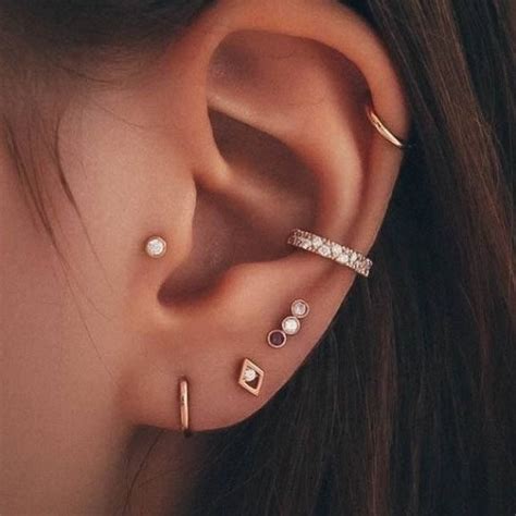 Med Tech Запись со стены Earings Piercings Ear Jewelry Cool Ear