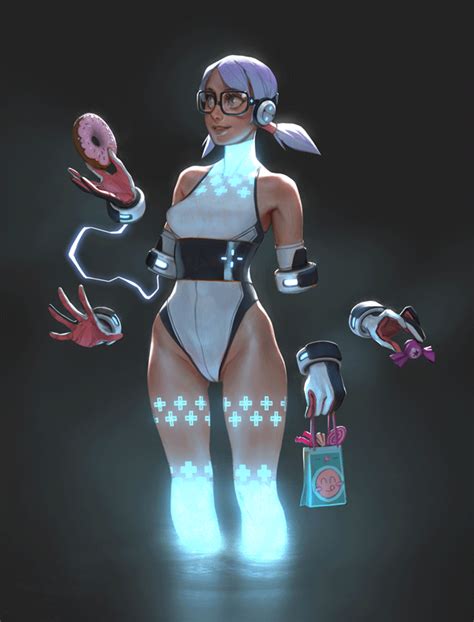 Wii U Girl Animated By Moonlightorange Female Character Design Character Design References
