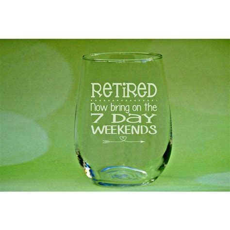 Personalized Retirement Gifts Retirement Wine Glass Retirement Gifts ...