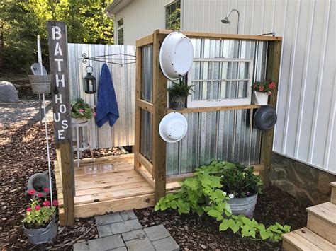 Rah Rags Designs Diy Outdoor Shower