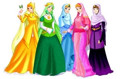 Gambar kartun muslimah sahabat diary sapi pink boyolali. PurpleGirl: anime wanita muslimah 2