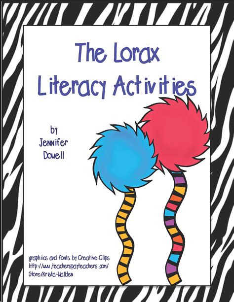 Earth Day Literacy Activities | Literacy activities, Lorax activities, Earth day activities