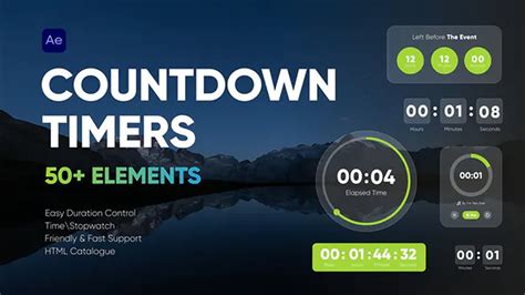 Countdown Timers (After Effects Template) ★ AE Templates - YouTube