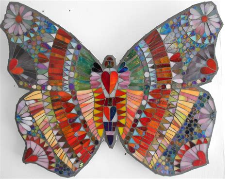 Mosaic Butterfly Catherine Van Giap Freshwater Mosaics Butterfly