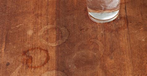 How To Get Water Stains Out Of Wood Furniture