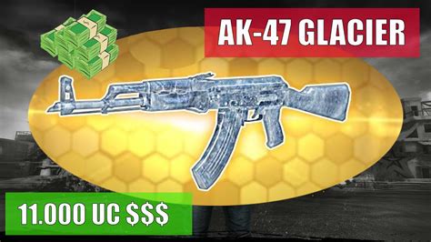 Ak 47 Glacier Crate Opening 11000 Uc Pubg Mobile Youtube