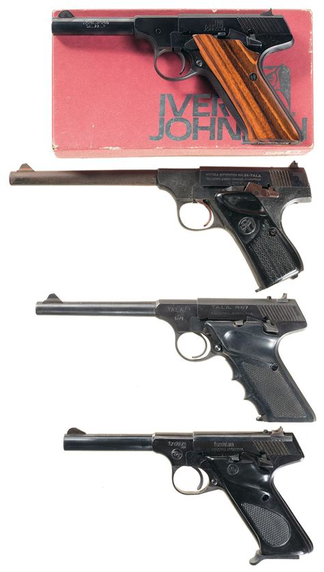 Four Semi Automatic Target Pistols Rock Island Auction