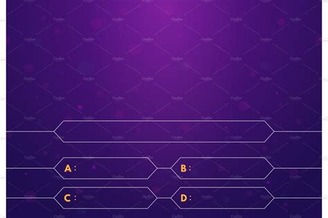 Quiz Game Background Graphic Objects ~ Creative Market