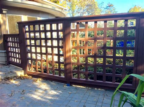 Finely Finished Custom Lattice Panels Central Saanich Victoria