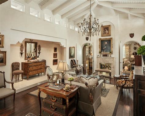 Traditional, european style living room. Updated Traditional Country French Living Room Featuring ...