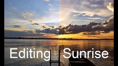 Editing Sunrise Photoshop Tutorial Youtube