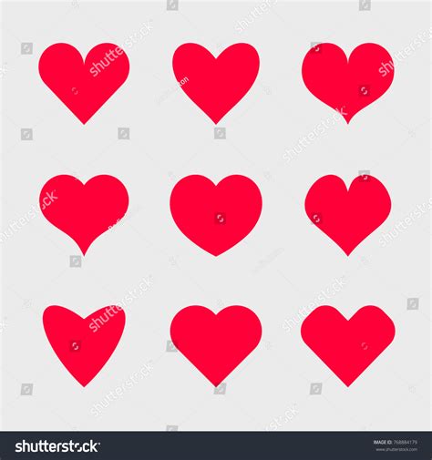 Heart Shaped Stock Vectors Images And Vector Art Shutterstock