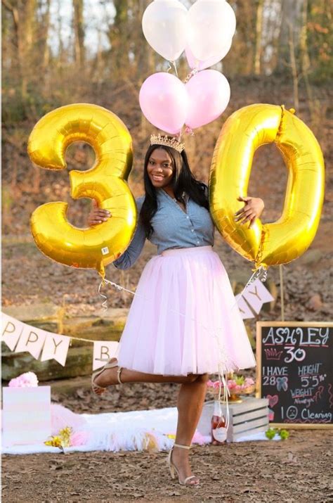 Inspiration Love The Number Balloons Birthday Photos Thirty