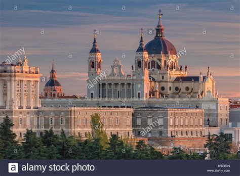 Royal Palace Madrid Aerial Hi Res Stock Photography And Images Alamy
