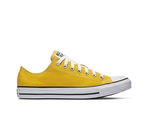 Converse Chuck Taylor All Star Seasonal Color Low Top In Yellow Lyst