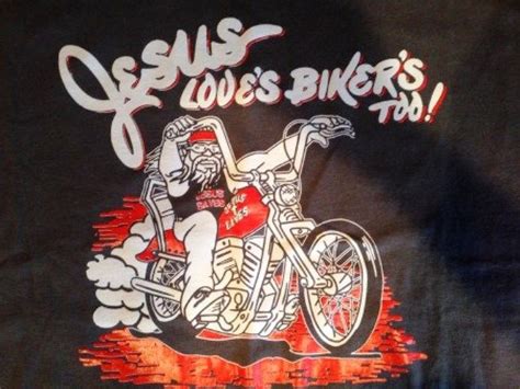 Jesus Loves Bikers Tooo Biker Art Christian Biker Harley Davidson