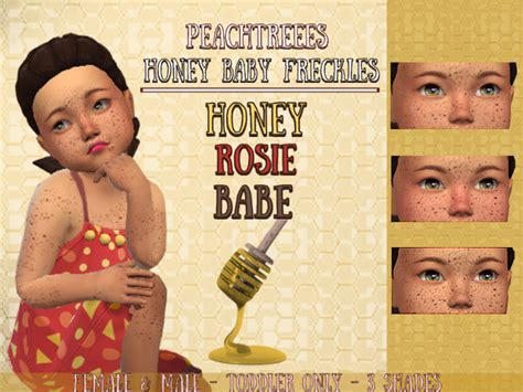 Honey Baby Freckles By Peachtreees At Tsr Sims 4 Updates
