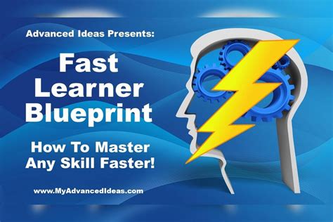 Fast Learner Blueprint How To Master Any Skill Faster Skill Success