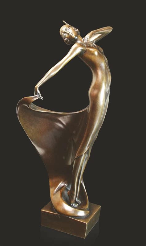 Art Deco Neil Welch Solid Bronze Sculpture Sculpture Art Deco By