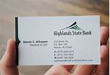 Bank Business Card Images