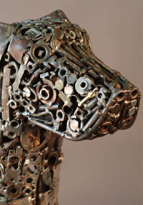 Nuts And Bolts Sculpture Metal Sculpture Metal Art Scrap Metal Art