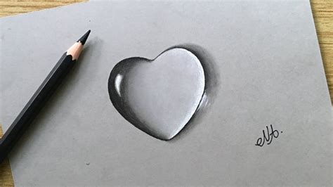 Heart Water Drop Drawing