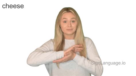 Cheese In Asl Example 1 American Sign Language