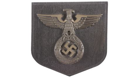 Wwii German Eagle Wall Plaque Rock Island Auction