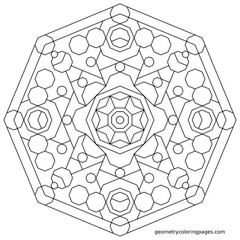 Get geometric cat coloring pages for free in hd resolution. Geometric Mandala Coloring Pages - Coloring Home