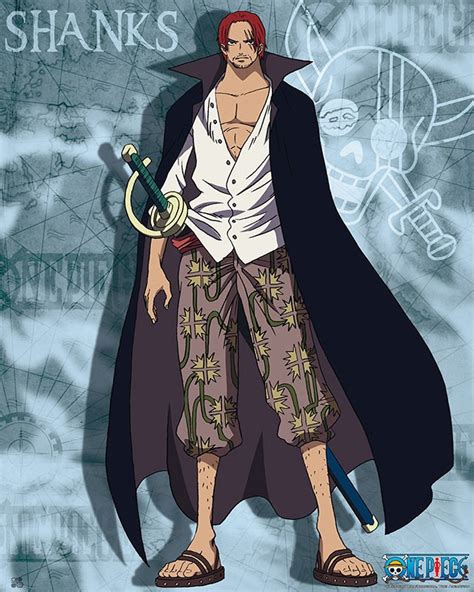 Image One Piece Poster Shanks Top Strongest Wikia Fandom